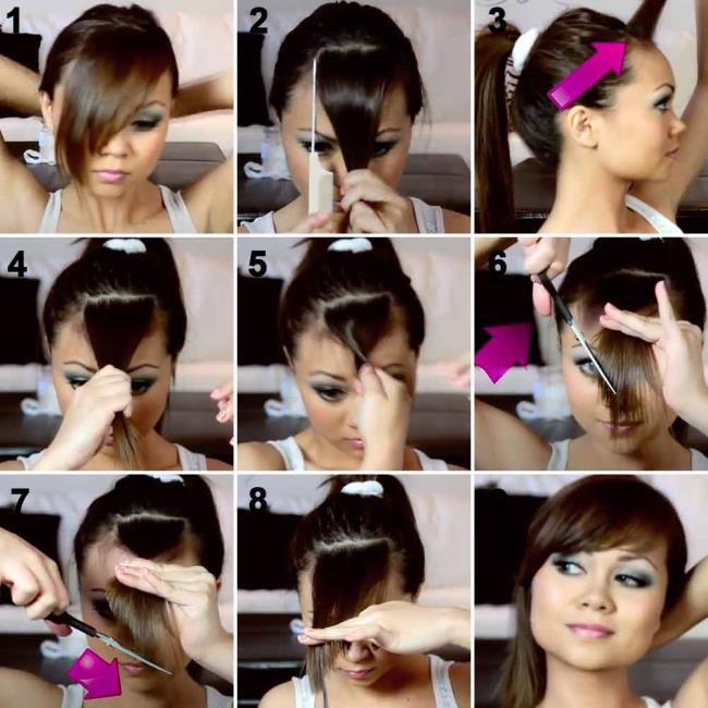 چگونه موهای خود را برش دهید: 8 راه آسان