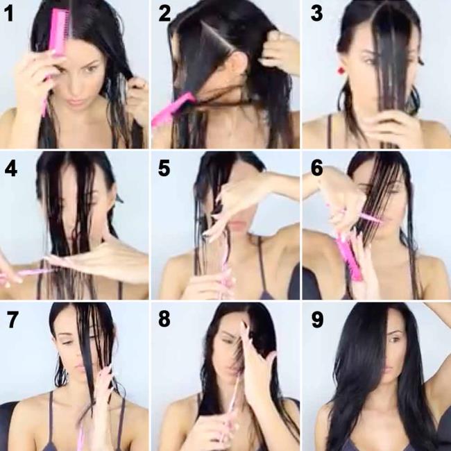 How to cut bangs yourself: 8 easy ways