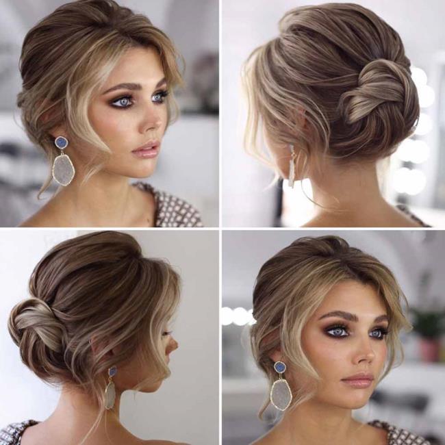 Chignon: 200 façons de le faire, images et tutoriels