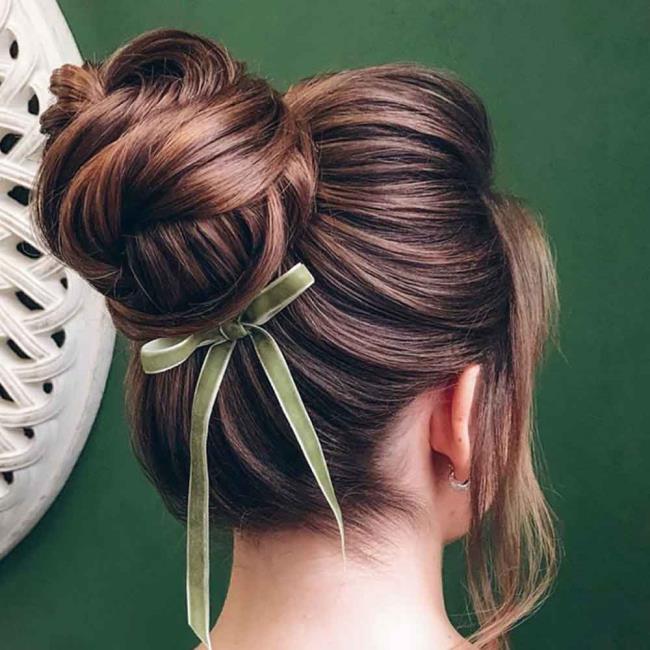 Chignon：それを行う200の方法、画像、チュートリアル