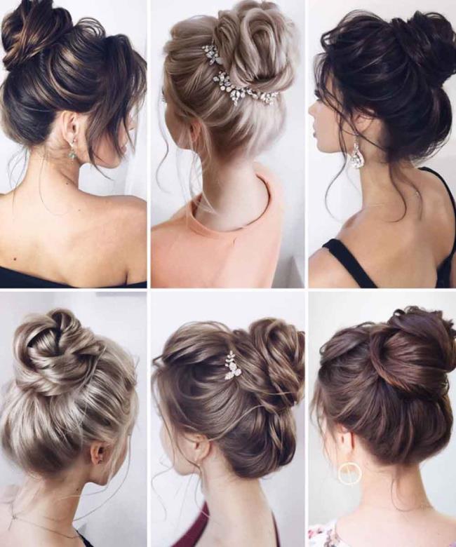 Chignon: 200 วิธีในการทำรูปภาพและแบบฝึกหัด