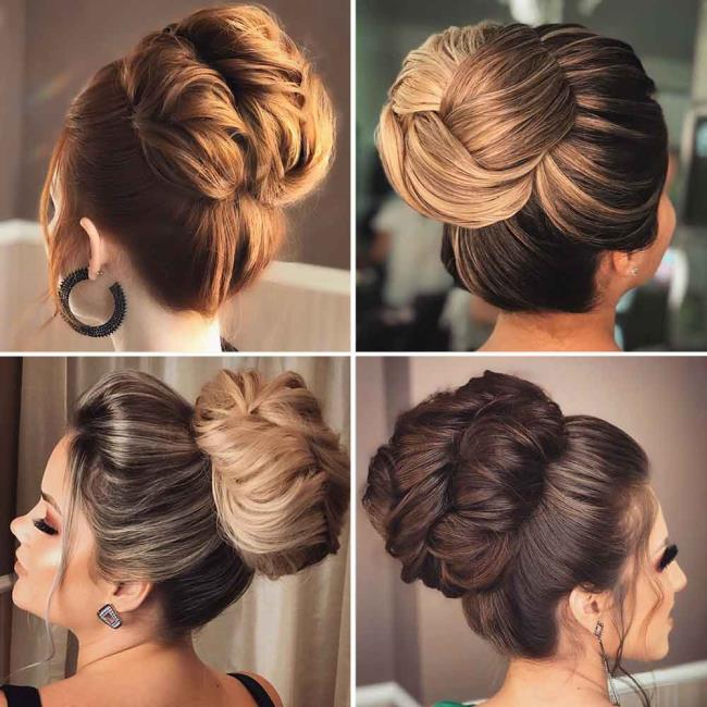 Chignon: 200 manieren om het te doen, afbeeldingen en tutorials