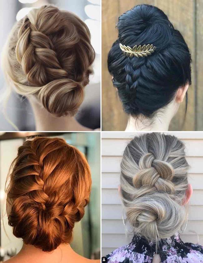 Chignon: 200 روش برای انجام آن ، تصاویر و آموزش ها