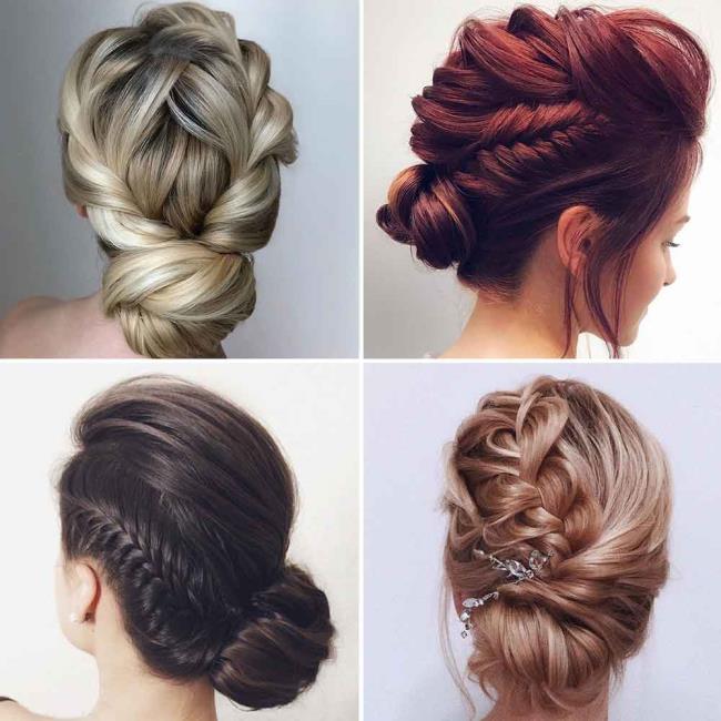 Chignon: इसे करने के 200 तरीके, चित्र और ट्यूटोरियल