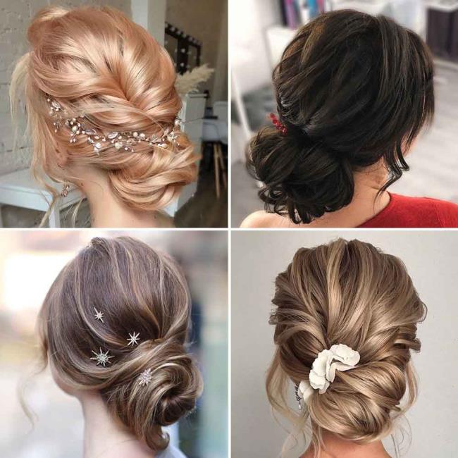 Chignon: 200 روش برای انجام آن ، تصاویر و آموزش ها