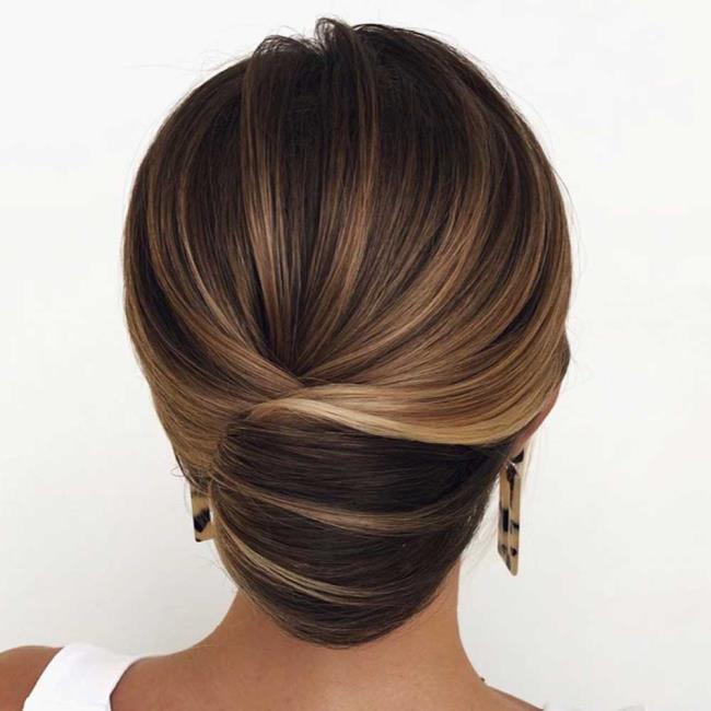 Chignon: 200 Möglichkeiten, Bilder und Tutorials