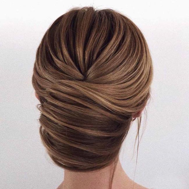 Chignon: 200 cara melakukannya, gambar dan tutorial