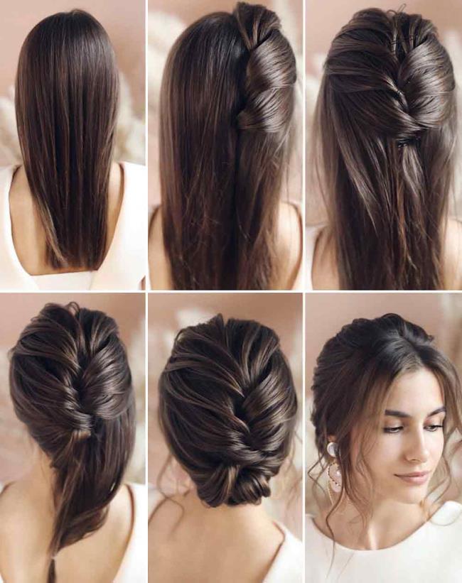 Chignon: 200 ways to do it, images and tutorials