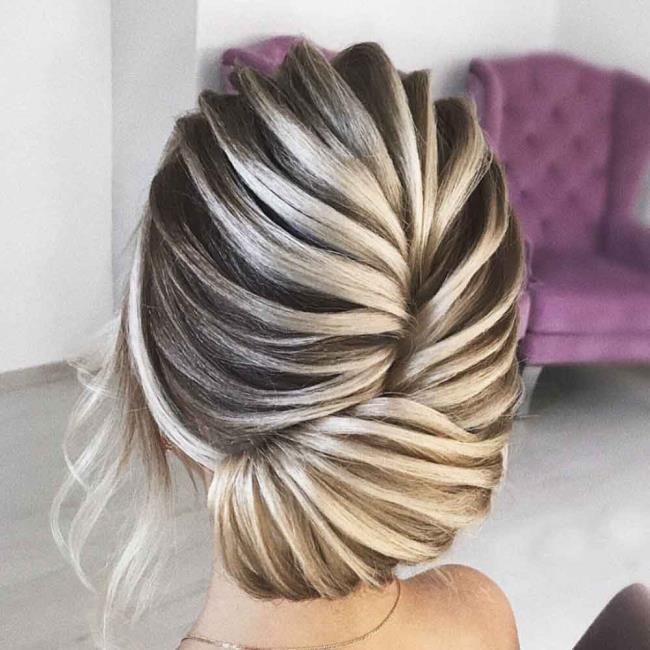 Chignon: 200 façons de le faire, images et tutoriels