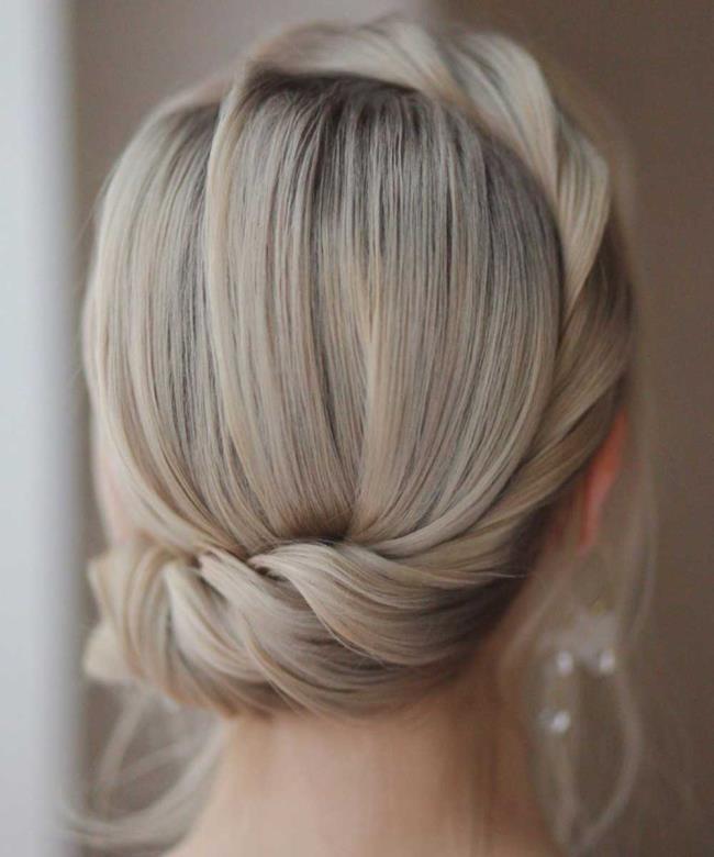 Chignon: 200 cara melakukannya, gambar dan tutorial