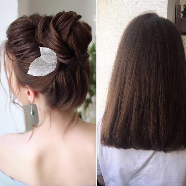 Chignon: 200 façons de le faire, images et tutoriels