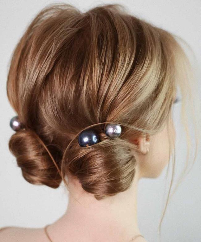 Chignon: 200 วิธีในการทำรูปภาพและแบบฝึกหัด