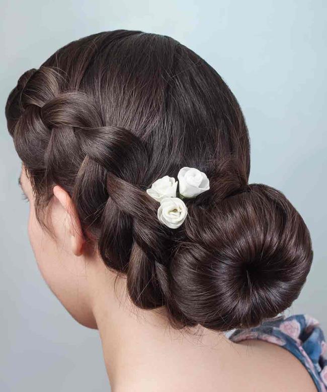 Chignon: 200 ways to do it, images and tutorials