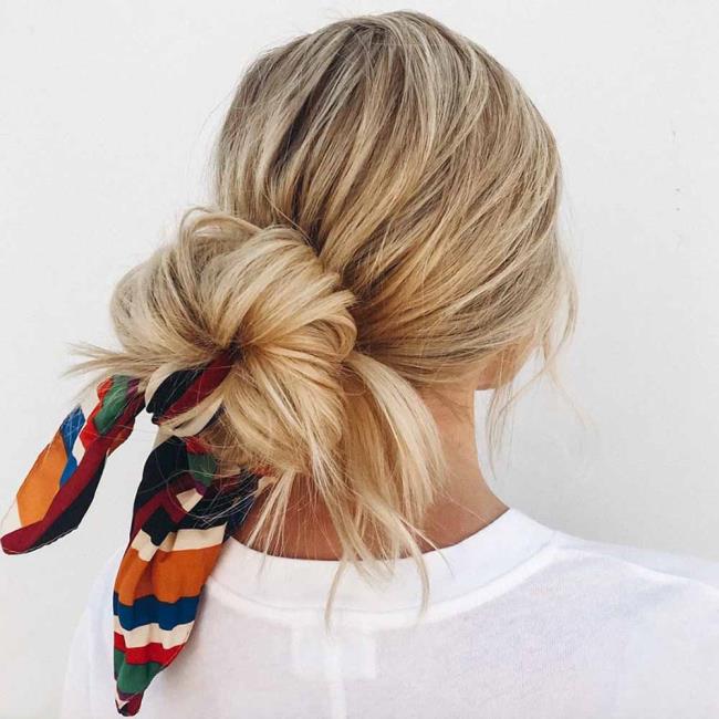 Chignon: 200 روش برای انجام آن ، تصاویر و آموزش ها