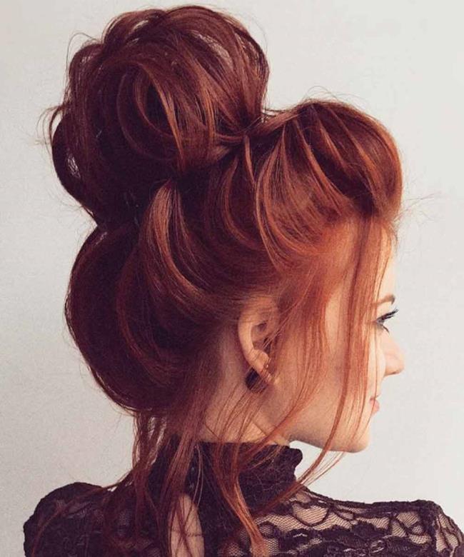 Chignon：それを行う200の方法、画像、チュートリアル