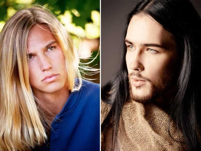 Uzun saçlı erkekler 2020: Büyüleyici 100 trend kesim
