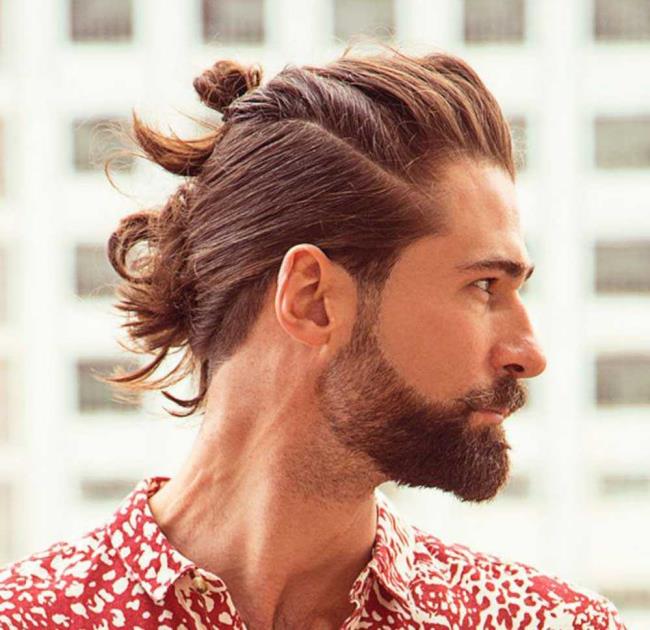 Uzun saçlı erkekler 2020: Büyüleyici 100 trend kesim