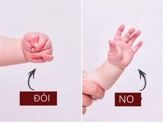 A full baby will notify her mother through this very simple sign