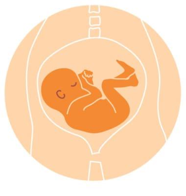 ¿Cómo madre embarazada acostarse de forma segura para el feto en los 9 meses de embarazo?