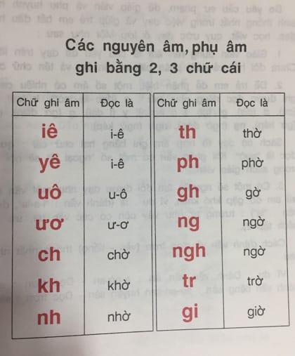 Grade 1 - How to learn to spell Vietnamese according to educational technology books?