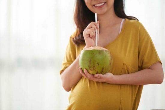 Can pregnant mothers drink coconut water after cesarean section?