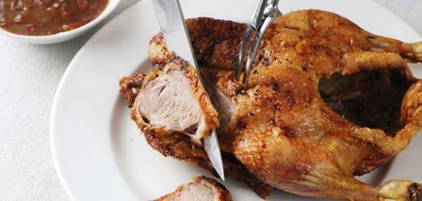 Une césarienne peut-elle manger de la viande de canard?  Affecter l'incision?