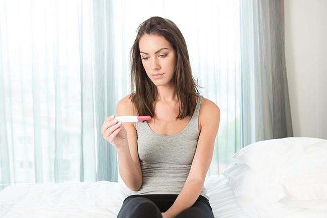 Is there any blood reported that the pregnancy test has not been tested, is it correct?