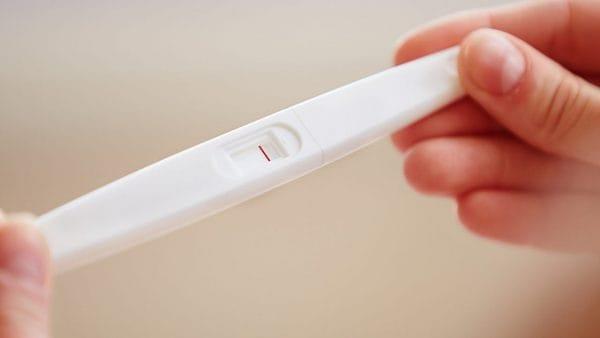 Is there any blood reported that the pregnancy test has not been tested, is it correct?