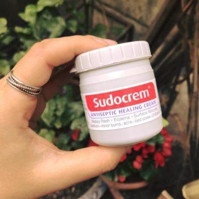 Sudocrem - Not only for baby's diaper rash, but it also has a great effect!