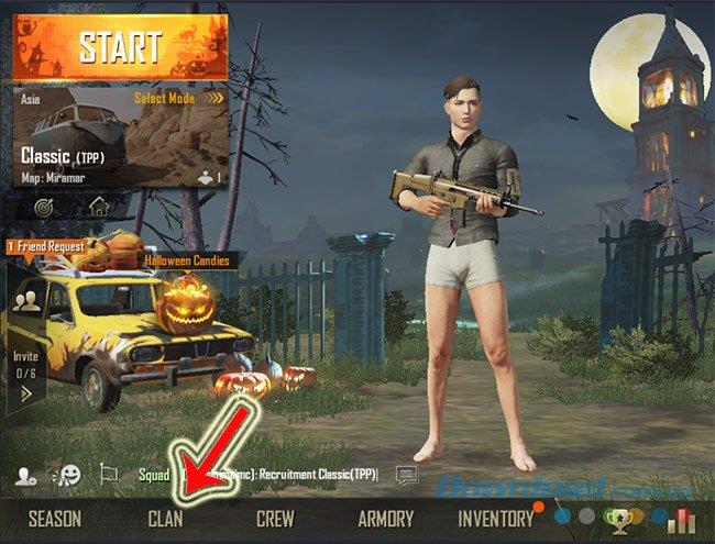 Bagaimana untuk menyertai klan dan mewujudkan klan baru di PUBG Mobile