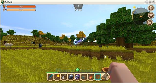 How to find the Ancient Stone with the divine eye in Mini World: Block Art