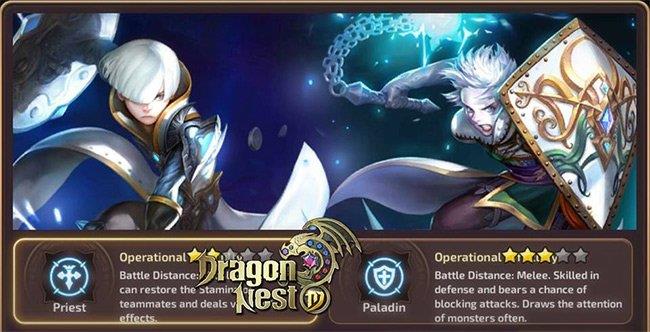Cara memilih karakter untuk bermain Dragon Nest Mobile