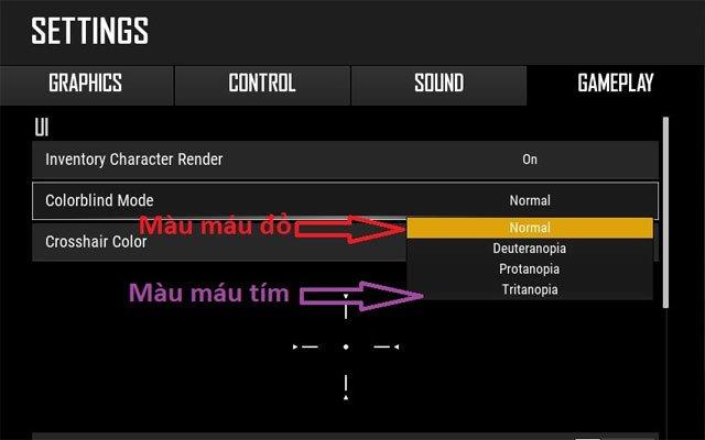 How to change the color of blood in the game PUBG