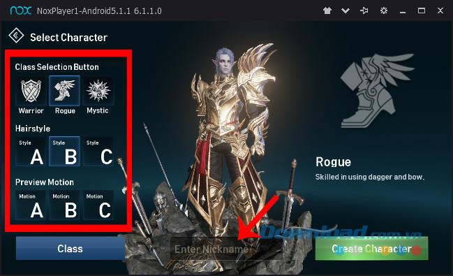 How to create a character to play Lineage 2 Revolution