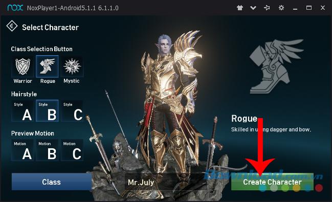 How to create a character to play Lineage 2 Revolution