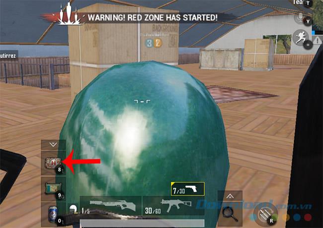 How to arrange and use items in PUBG Mobile