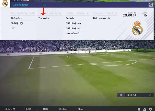 FIFA Online 4: Bagaimana cara menggunakan Warna Tim?