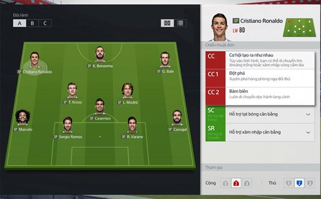 Changes on FIFA Online 4