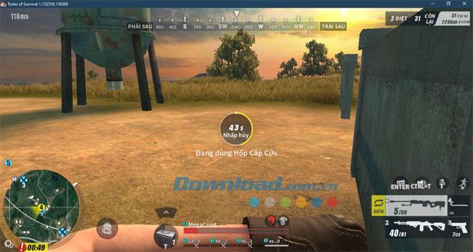 How to switch first-person mode on Rules Of Survival PC