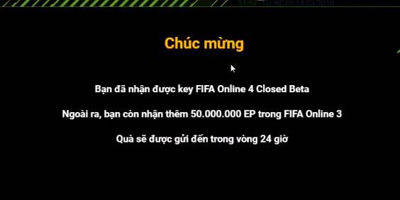 How to get the key to experience FIFA Online 4 Closed Beta