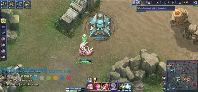 Along experience Bang Bang 2, MOBA game style shooting bold nature