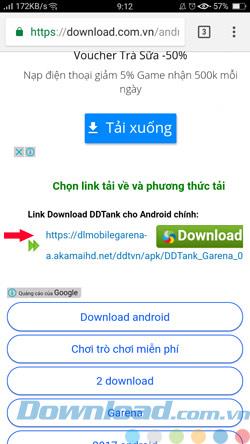 Instructions for installing and experiencing DDTank Android version