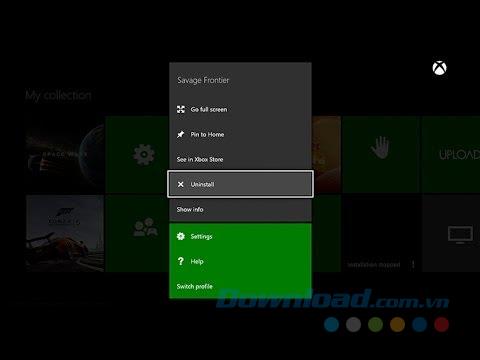Instructions pour désinstaller des jeux et des applications sur Xbox One