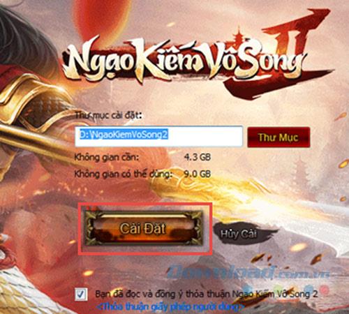 Como instalar e jogar o jogo Ngao Kiem Vo Song 2