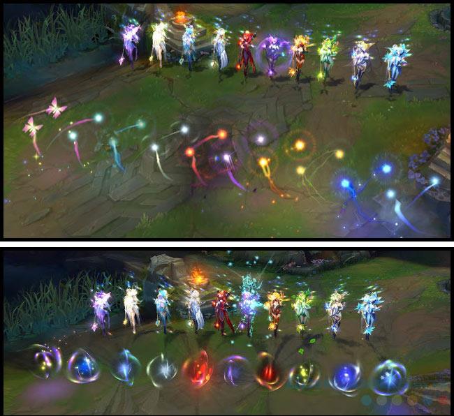 Transfiguratie van het Ultimate Element Lux in League of Legends