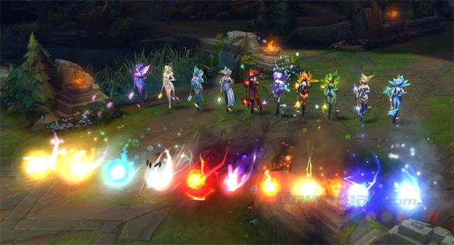 Transfiguratie van het Ultimate Element Lux in League of Legends