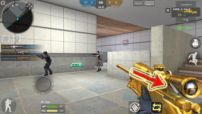 How to shoot aiming guns in Crossfire Legends