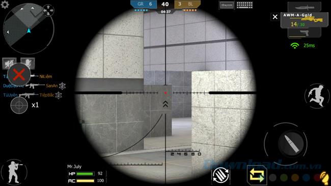 How to shoot aiming guns in Crossfire Legends