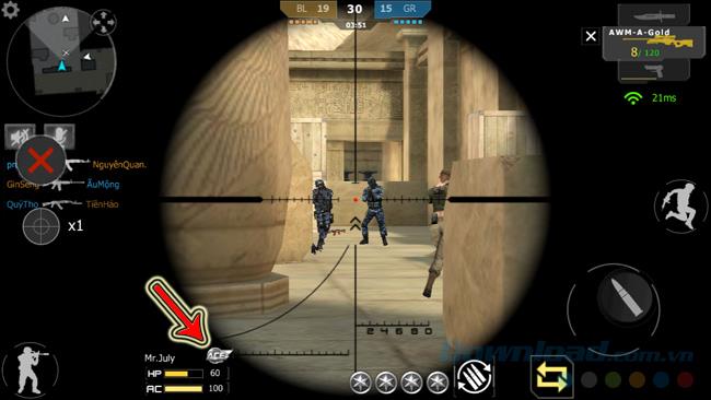 How to shoot aiming guns in Crossfire Legends