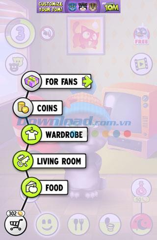 Tips for a lot of gold in the game My Talking Tom